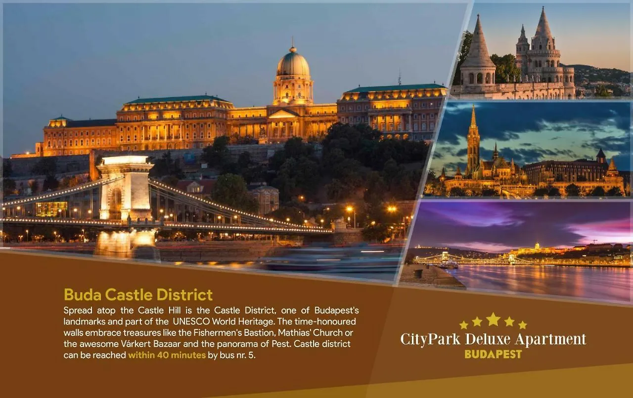 Citypark Deluxe Apartment Budapesta