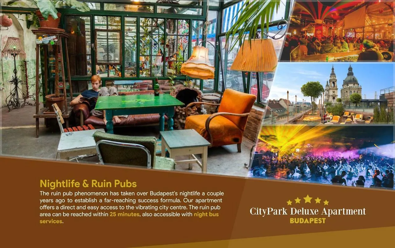 Citypark Deluxe Apartment Budapesta